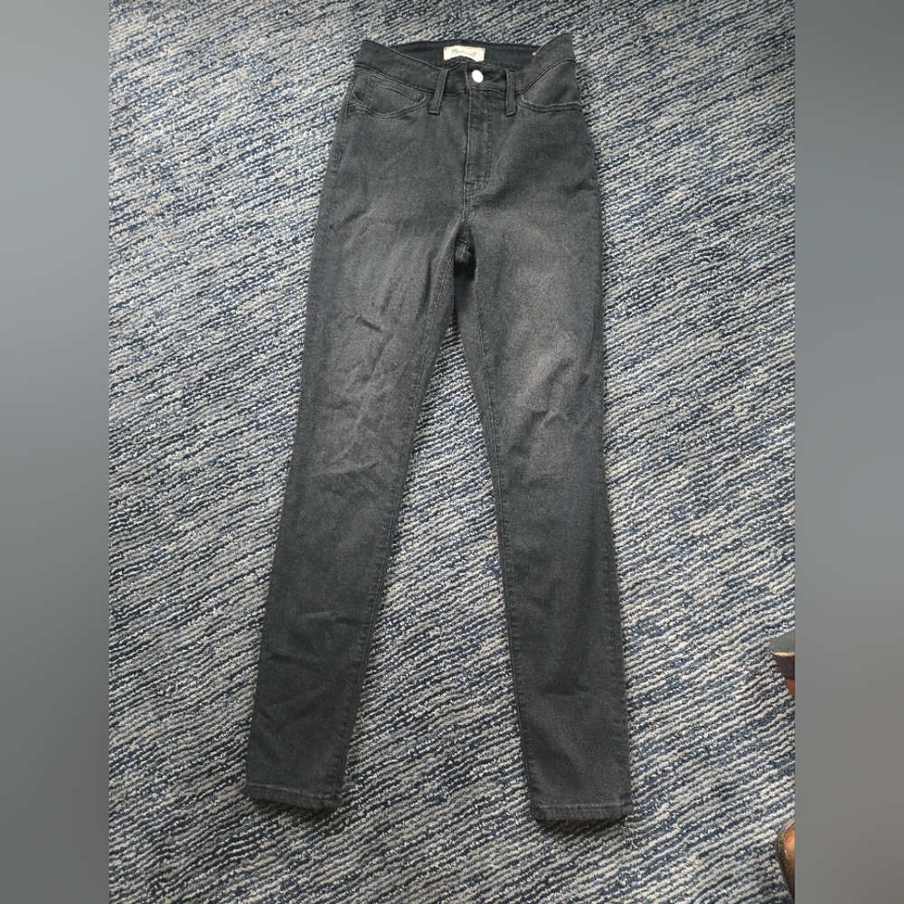 Madewell Curvy Roadtripper Black Denim Jeans - 26